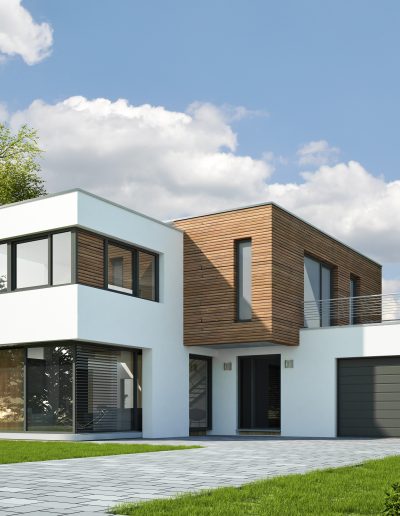 casa modular de entramado ligero