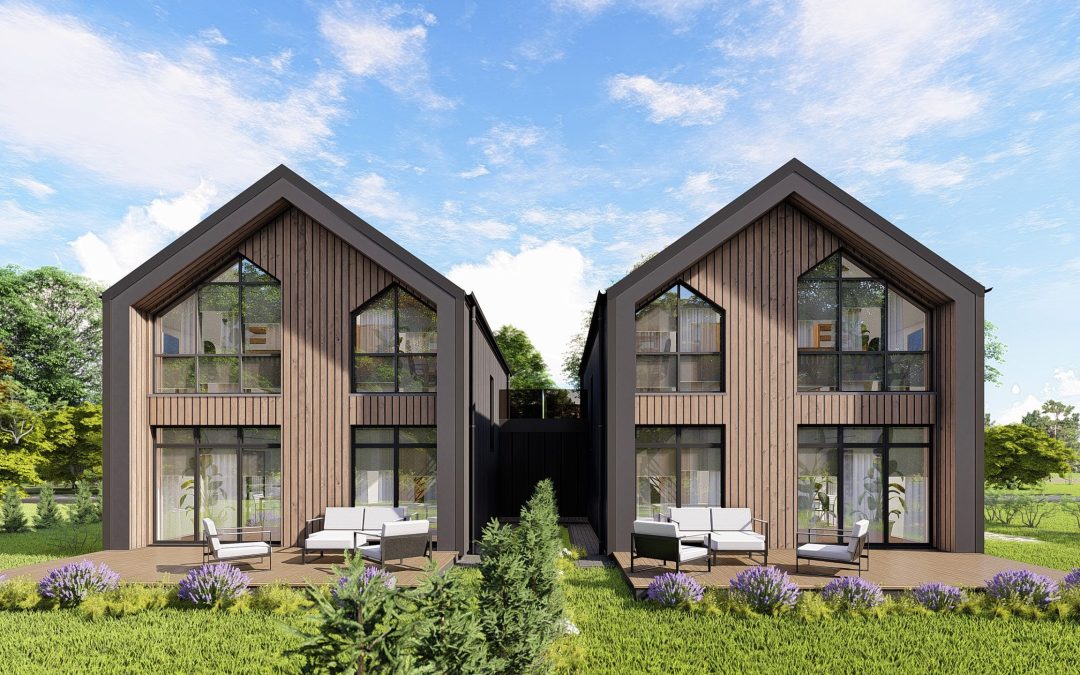 Qué es una casa modular de entramado ligero?