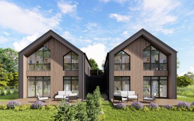 Qué es una casa modular de entramado ligero?